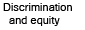 Discrimination and equity